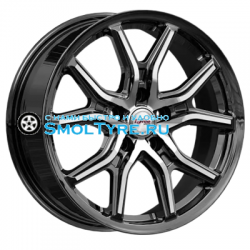 iFree 6,5x17/5x114,3 ET35 D67,1 Страйк (КС1080) Блэк Джек