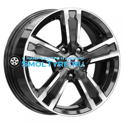 K&K 6,5x16/5x114,3 ET45 D54,1 Оклахома (КС998) Алмаз черный