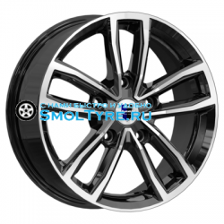 K&K 6,5x17/5x114,3 ET37 D66,6 Каланг (КС1086) Алмаз черный