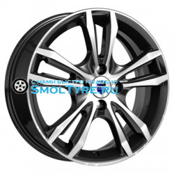 K&K 6x16/4x98 ET35 D58,5 Samara (КС866) Алмаз черный SK