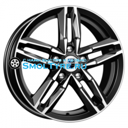 K&K 6x16/5x112 ET48 D57,1 Sayan-оригинал (КС731) Алмаз черный