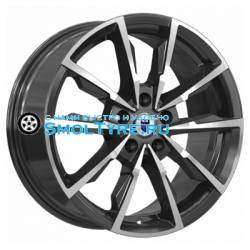 K&K 7,5x17/5x114,3 ET40 D66,1 Меренге (КС902) Алмаз черный