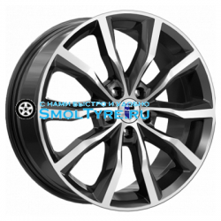 K&K 7,5x18/5x114,3 ET45 D67,1 Портер (КС906) Алмаз черный