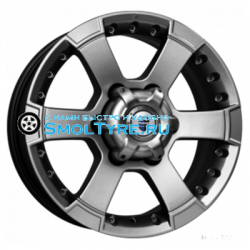 K&K 7x16/6x139,7 ET20 D110,1 M56 (КС593) Дарк платинум