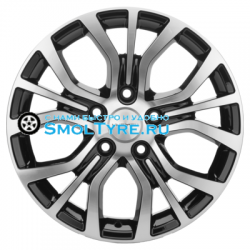 Khomen Wheels 6,5x16/5x114,3 ET38 D67,1 KHW1608 (Mitsubishi) Black-FP