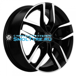 Khomen Wheels 6,5x17/5x108 ET43 D65,1 KHW1708 (Dongfeng AX7/Evolute i-PRO) Black-FP