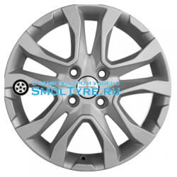 Khomen Wheels 6x15/4x98 ET36 D58,5 KHW1503 (Lada Granta) F-Silver