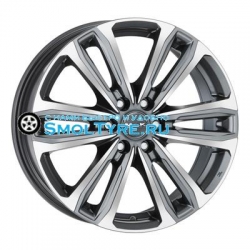 MAK 7,5x17/6x139,7 ET38 D67,1 Safari 6 Gunmetal Mirror Face