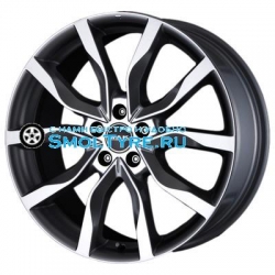 MAK 8x19/5x120 ET38 D72,6 Highlands Gunmetal Mirror Face