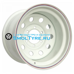 Off-Road Wheels 8x16/5x139,7 ET-3 D110 УАЗ белый