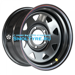 Off-Road Wheels 9x17/5x150 ET0 D113 Тойота Ленд Крузер 100/105 черный (треуг. мелкий)