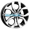 K&K 6,5x16/5x114,3 ET45 D60,1 КС704 Алмаз черный