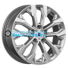 K&K 6,5x17/5x108 ET43 D65,1 Морейн (КС1046) Дарк платинум