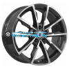 K&K 7,5x17/5x114,3 ET40 D66,1 Меренге (КС902) Алмаз черный