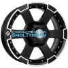 K&K 7x16/6x139,7 ET38 D100,1 M56 (КС593) Алмаз черный