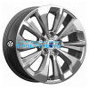 K&K 7x17/5x108 ET40 D65,1 Авиор (КС936) Дарк платинум брайт
