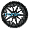 Khomen Wheels 10x22/5x112 ET30 D66,6 ZEUS 2202 (X5/X6/X7/Cullinan) Black matt MR