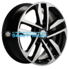 Khomen Wheels 6,5x16/5x114,3 ET43 D67,1 KHW1612 (Huyndai/Kia) Black-FP