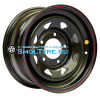 Off-Road Wheels 8x15/5x139,7 ET-19 D110 УАЗ черный (треуг. мелкий)