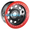 Off-Road Wheels 8x16/5x150 ET-19 D113 Тойота Ленд Крузер 100 черный с бедлоком (красный)