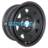 Off-Road Wheels 8x18/5x127 ET30 D75 Jeep черный (треугольник мелкий)