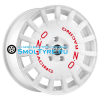 OZ 7x17/5x114,3 ET45 D75 Rally Racing Race White + Red Lettering